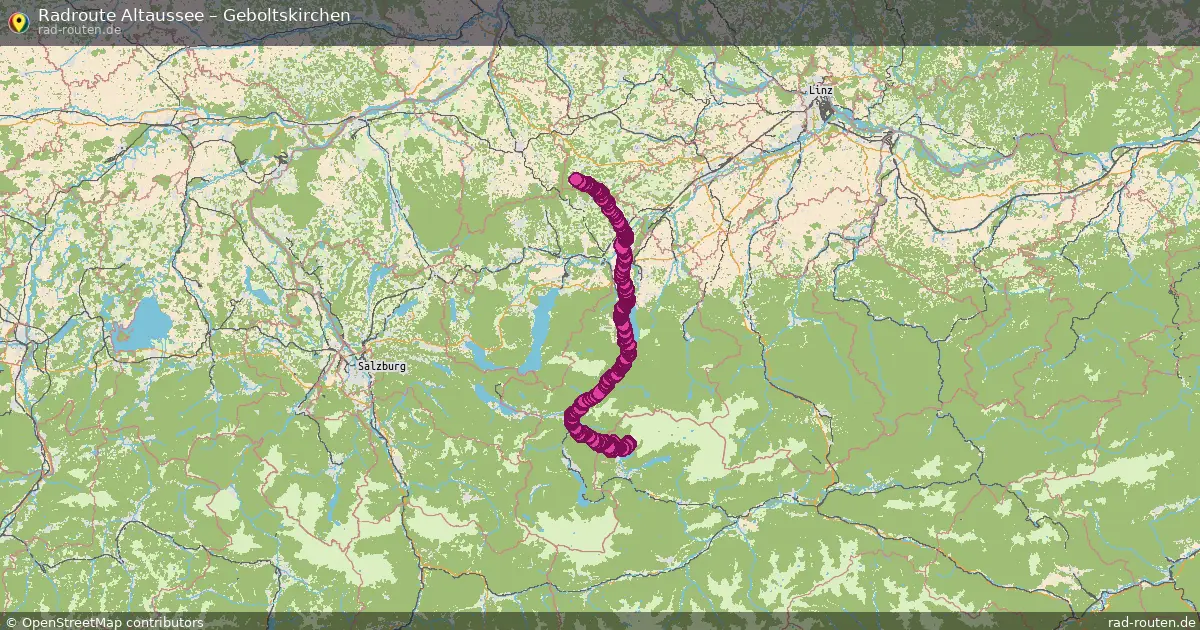 Radtour Altaussee – Geboltskirchen