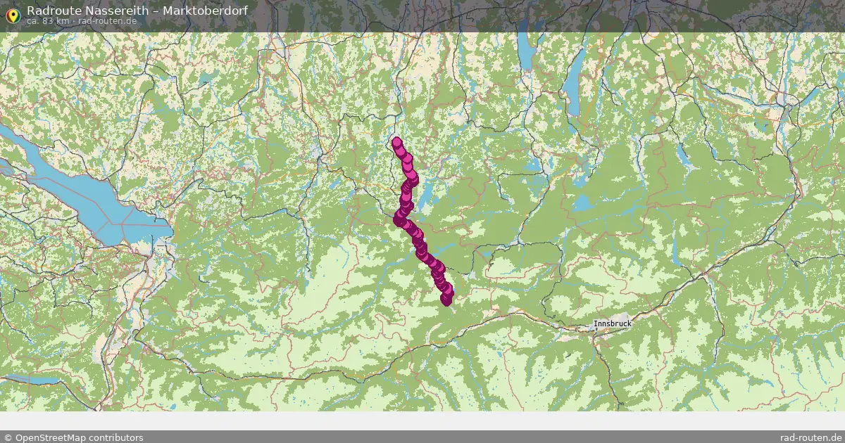 Radtour Nassereith – Marktoberdorf