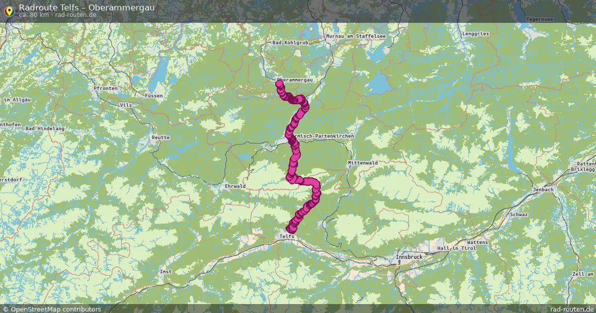 Radtour Telfs – Oberammergau