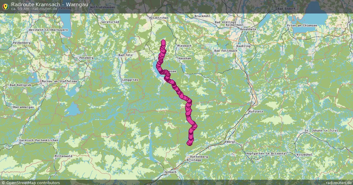 Radtour Kramsach – Warngau