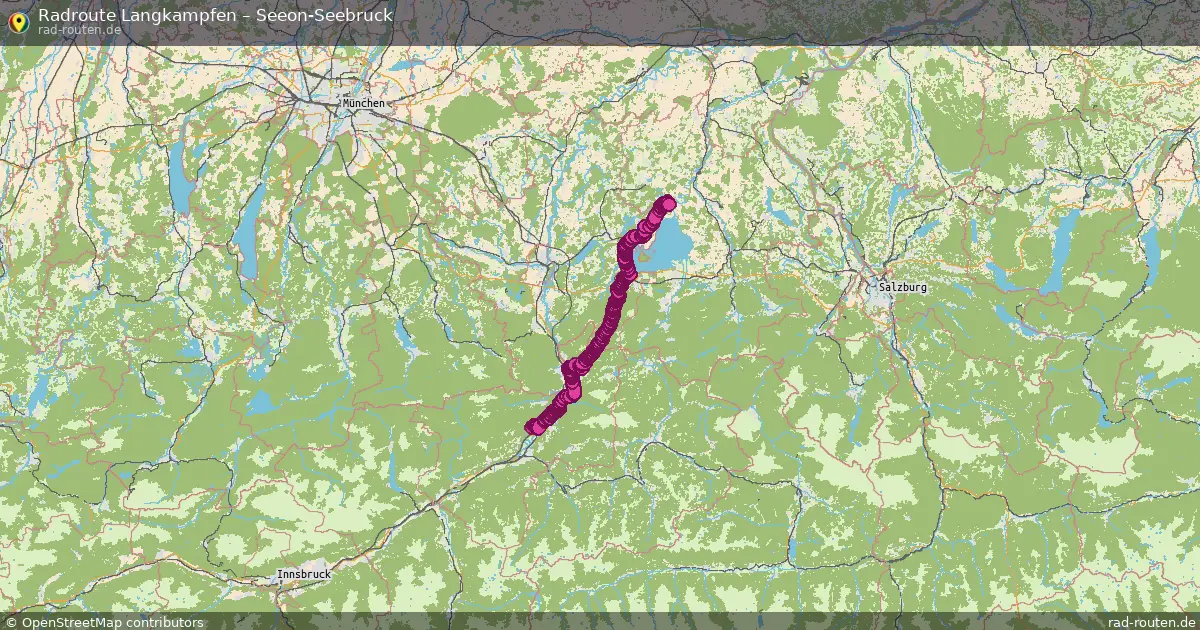 Radtour Langkampfen – Seeon-Seebruck