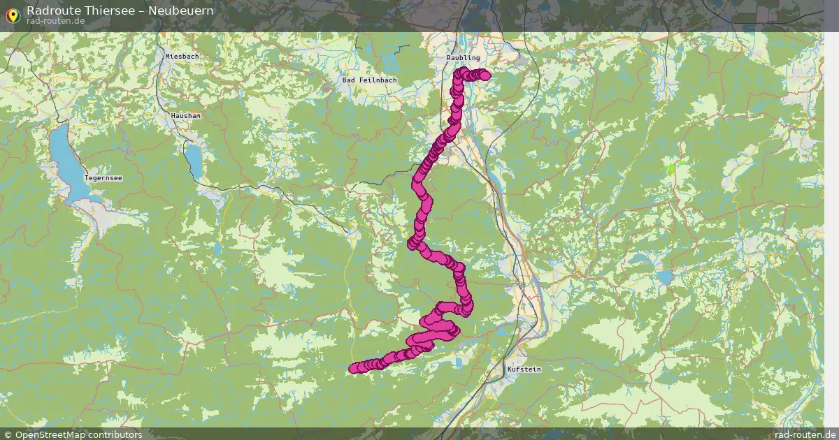 Radtour Thiersee – Neubeuern