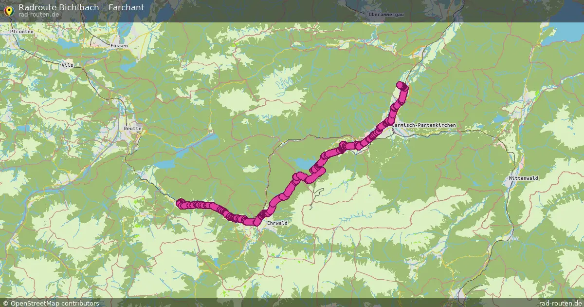 Radtour Bichlbach – Farchant
