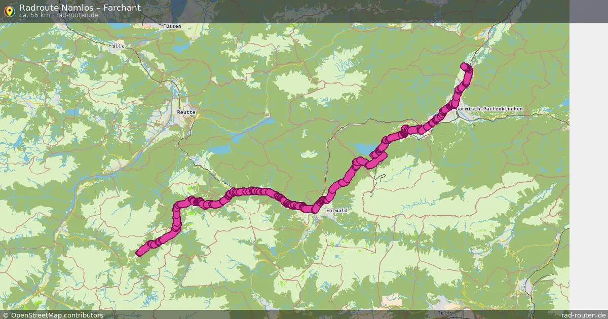 Radtour Namlos – Farchant