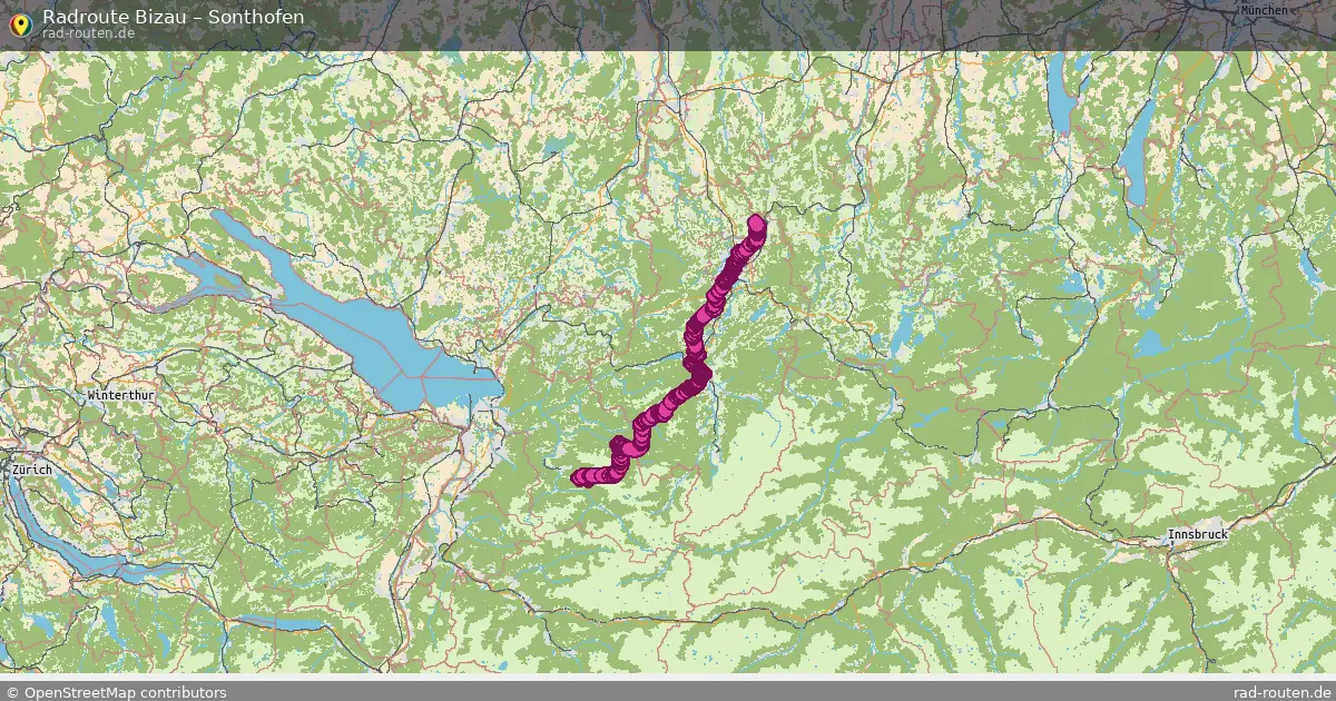 Radtour Bizau – Sonthofen