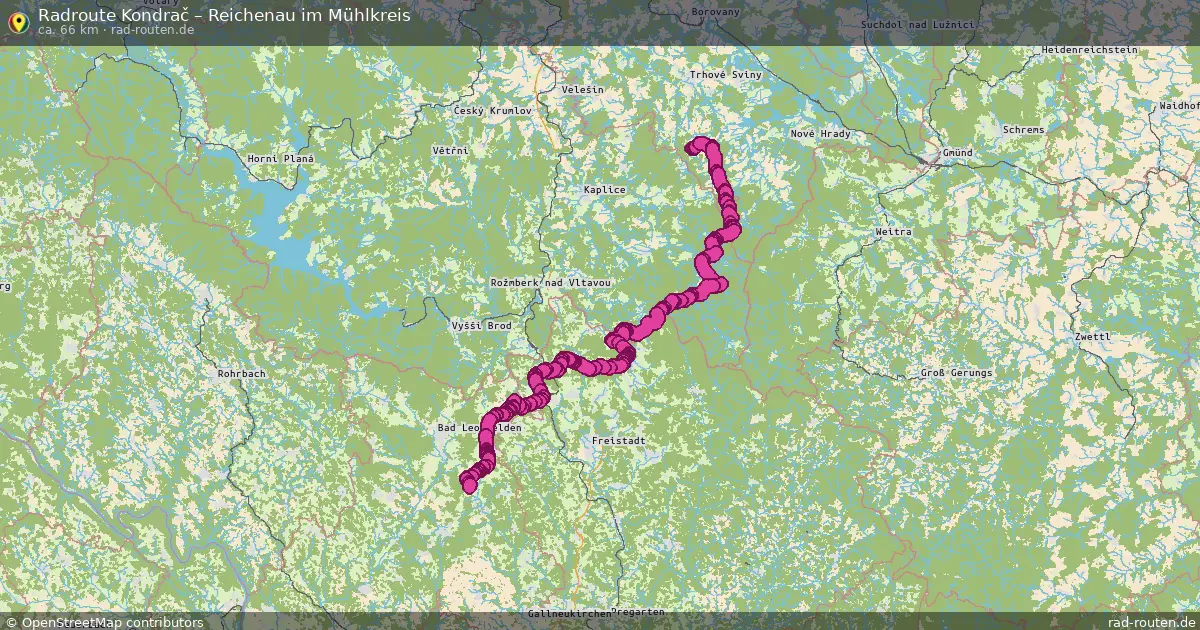 Radtour Kondrač – Reichenau Im Mühlkreis