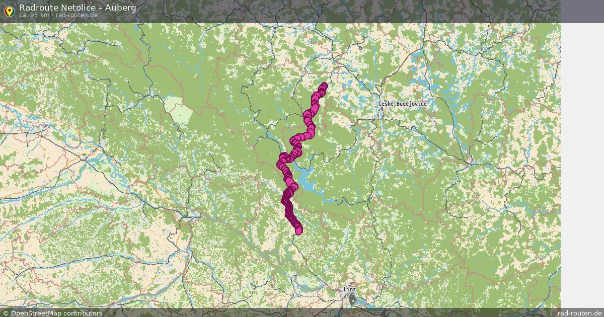 Radtour Netolice – Auberg
