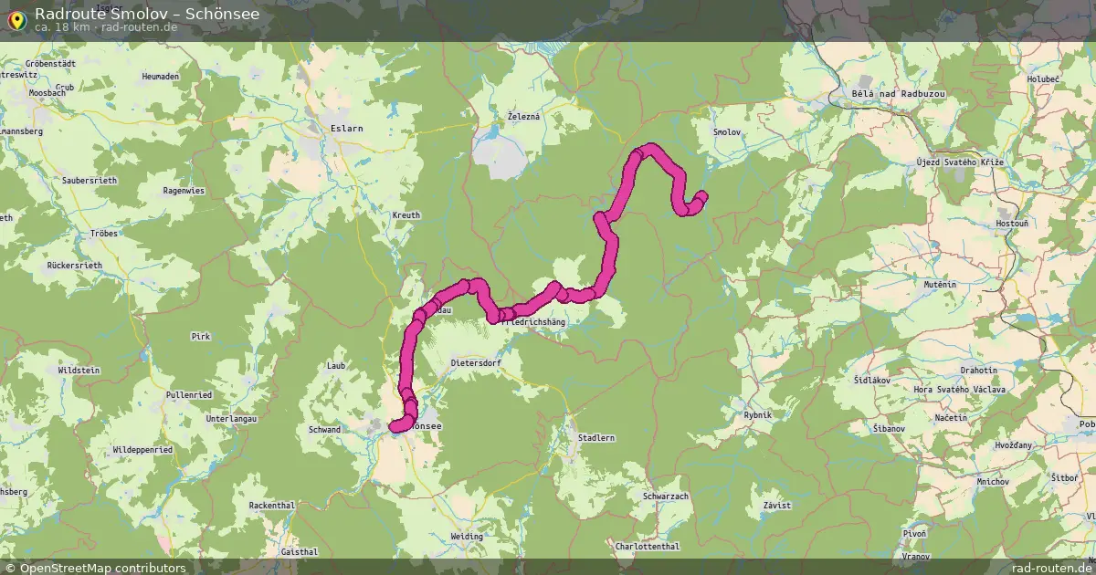 Radtour Smolov – Schönsee