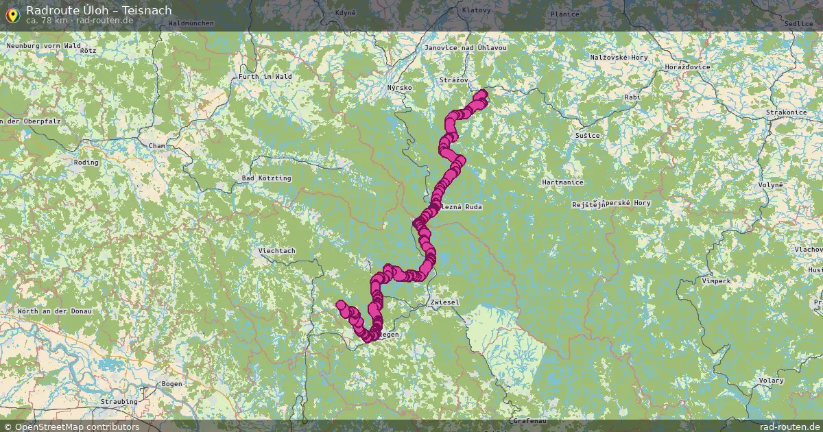 Radtour Úloh – Teisnach