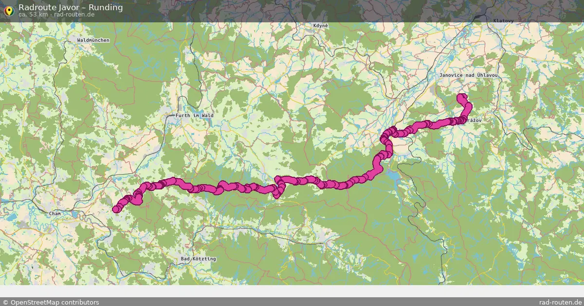 Radtour Javor – Runding
