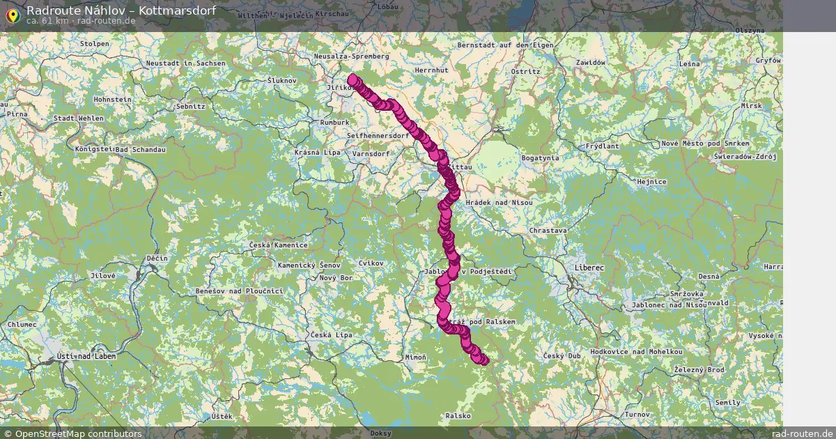 Radtour Náhlov – Kottmarsdorf