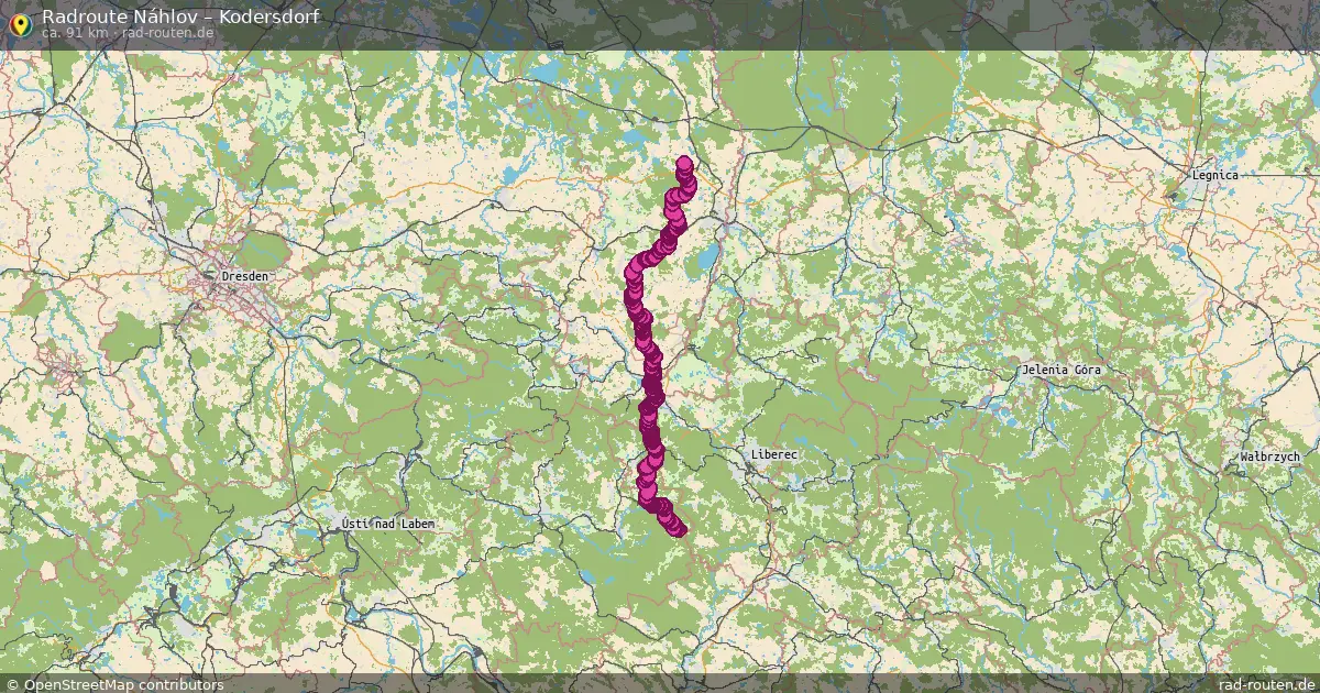 Radtour Náhlov – Kodersdorf