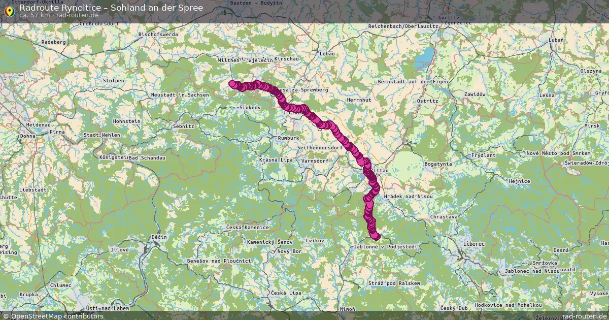 Radtour Rynoltice – Sohland An Der Spree