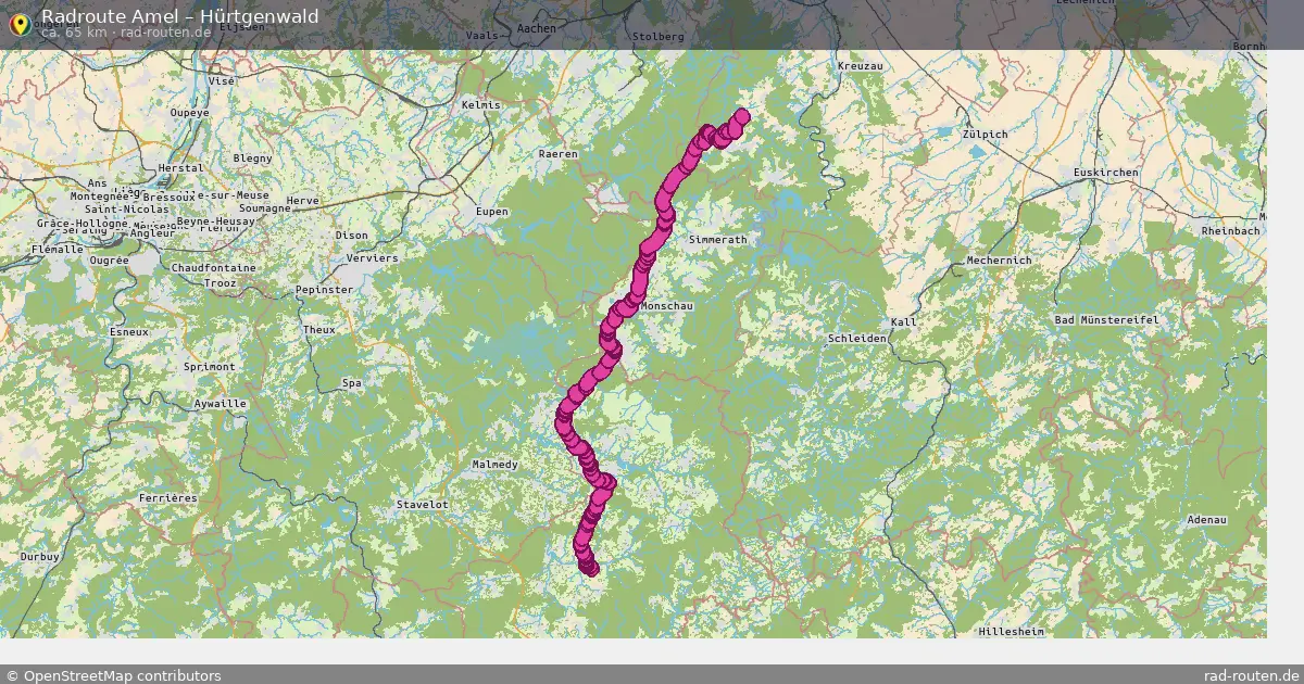 Radtour Amel – Hürtgenwald