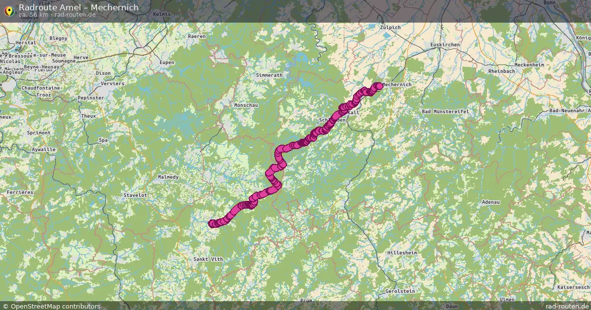 Radtour Amel – Mechernich