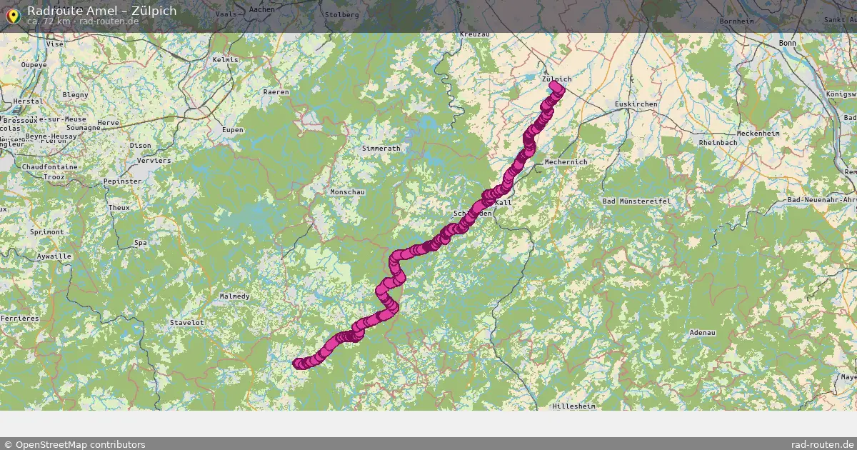 Radtour Amel – Zülpich