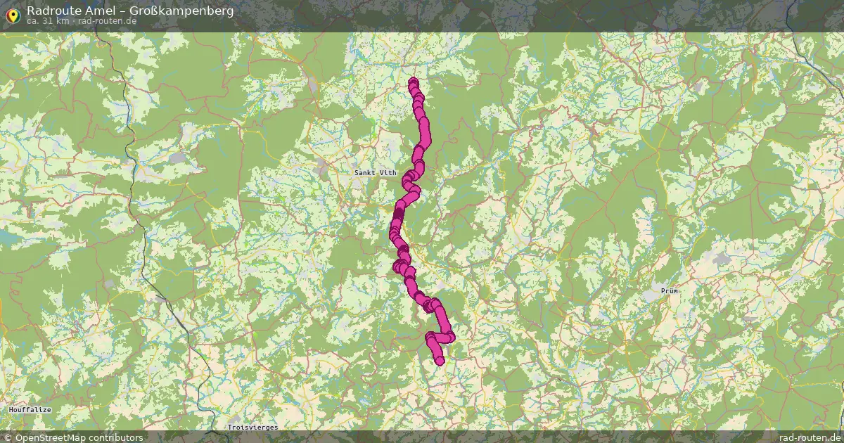 Radtour Amel – Großkampenberg