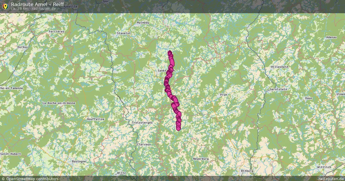 Radtour Amel – Reiff