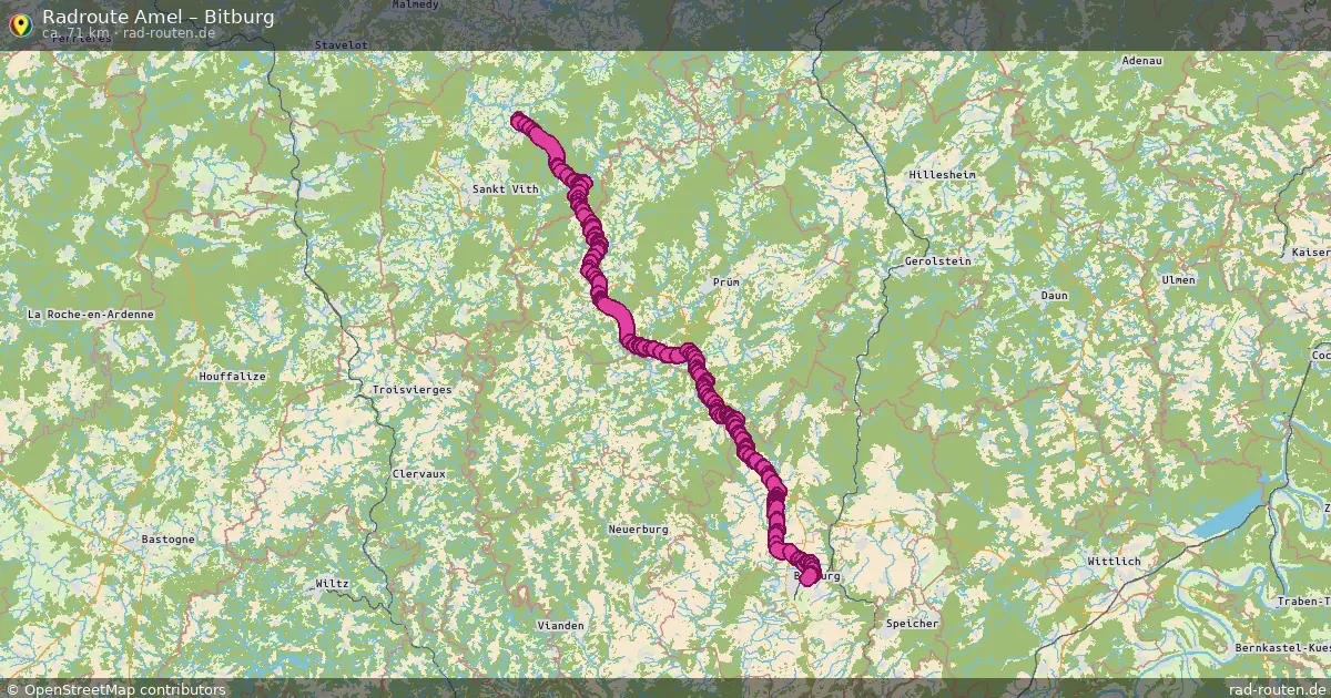 Radtour Amel – Bitburg