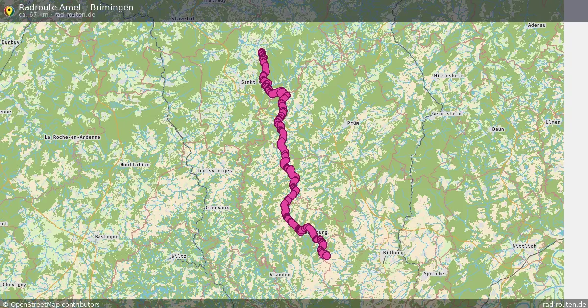 Radtour Amel – Brimingen