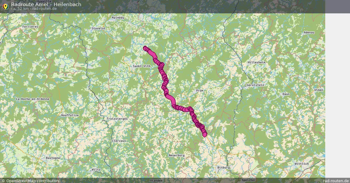 Radtour Amel – Heilenbach