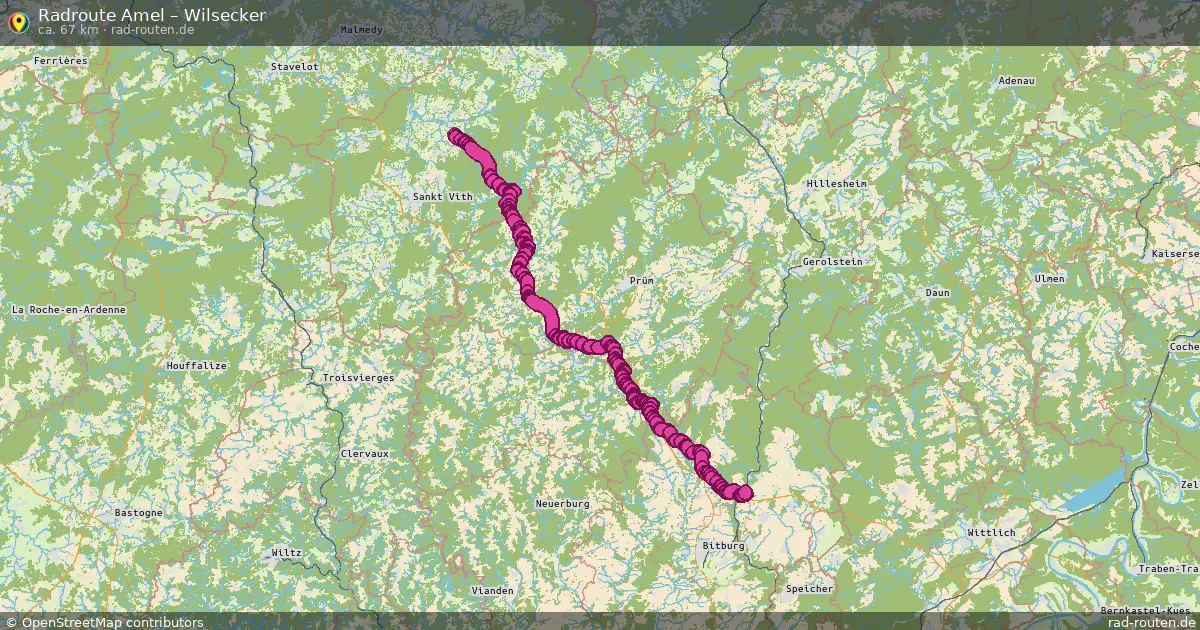 Radtour Amel – Wilsecker