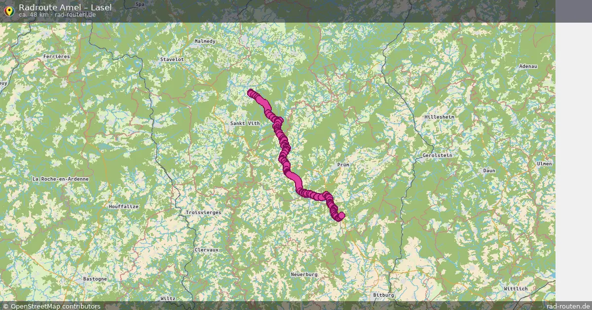 Radtour Amel – Lasel