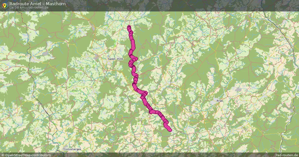 Radtour Amel – Masthorn