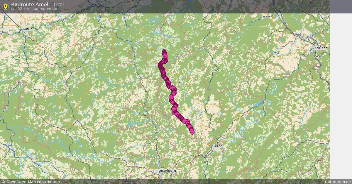 Radtour Amel – Irrel