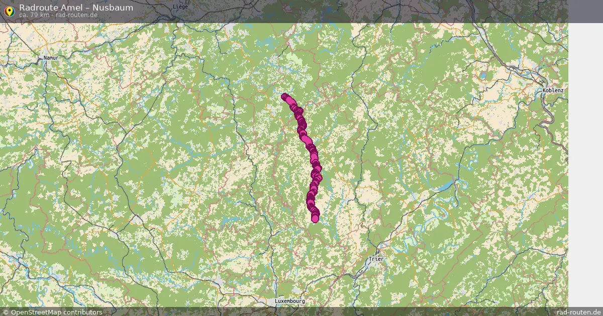 Radtour Amel – Nusbaum