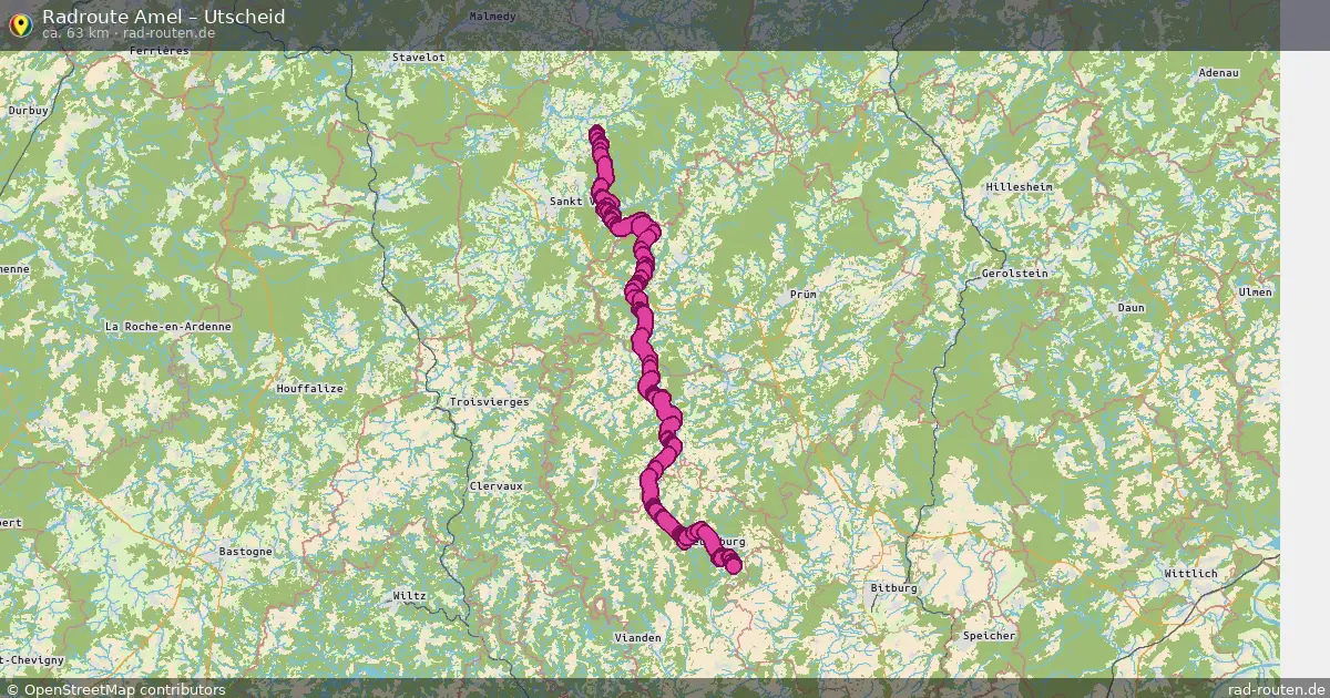 Radtour Amel – Utscheid