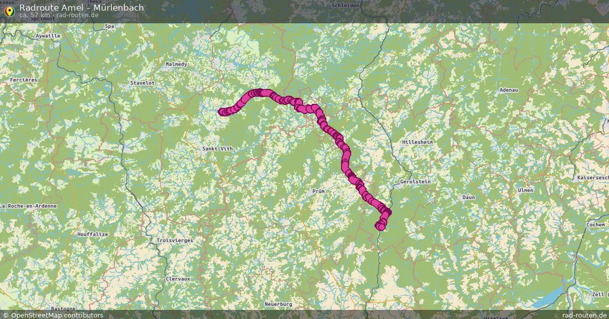 Radtour Amel – Mürlenbach
