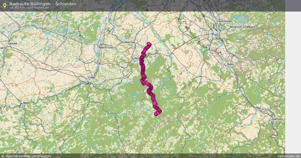 Radtour Büllingen – Schleiden