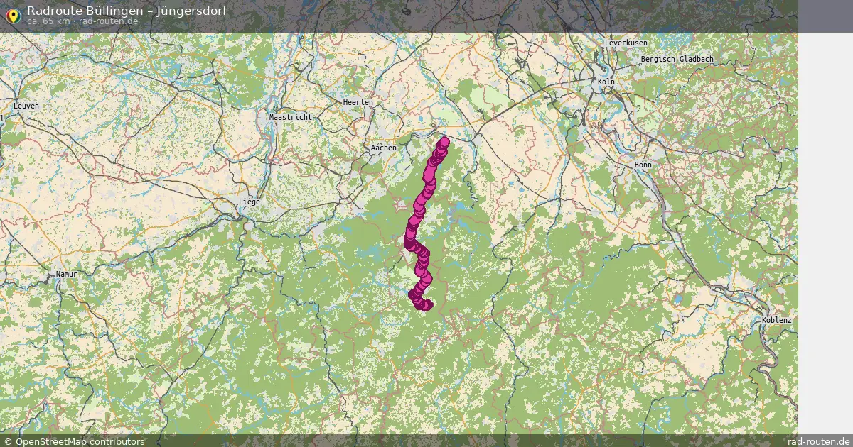 Radtour Büllingen – Jüngersdorf