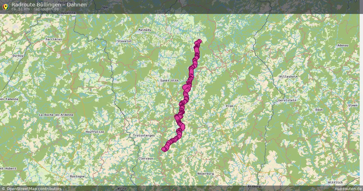 Radtour Büllingen – Dahnen