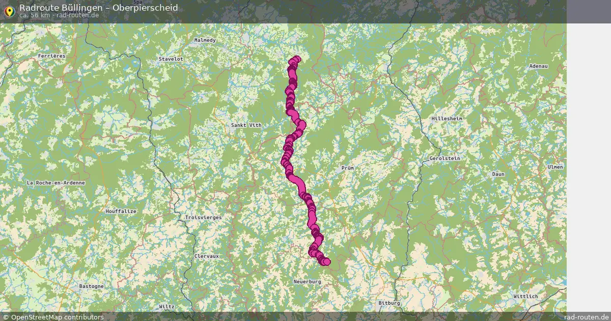 Radtour Büllingen – Oberpierscheid