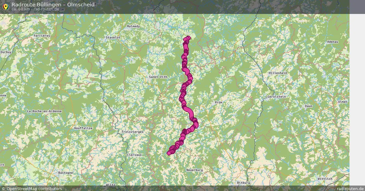 Radtour Büllingen – Olmscheid