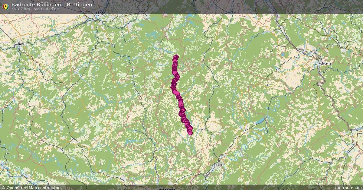 Radtour Büllingen – Bettingen