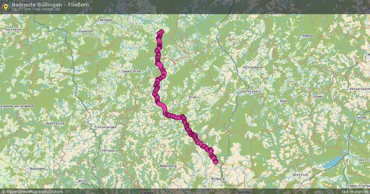 Radtour Büllingen – Fließem