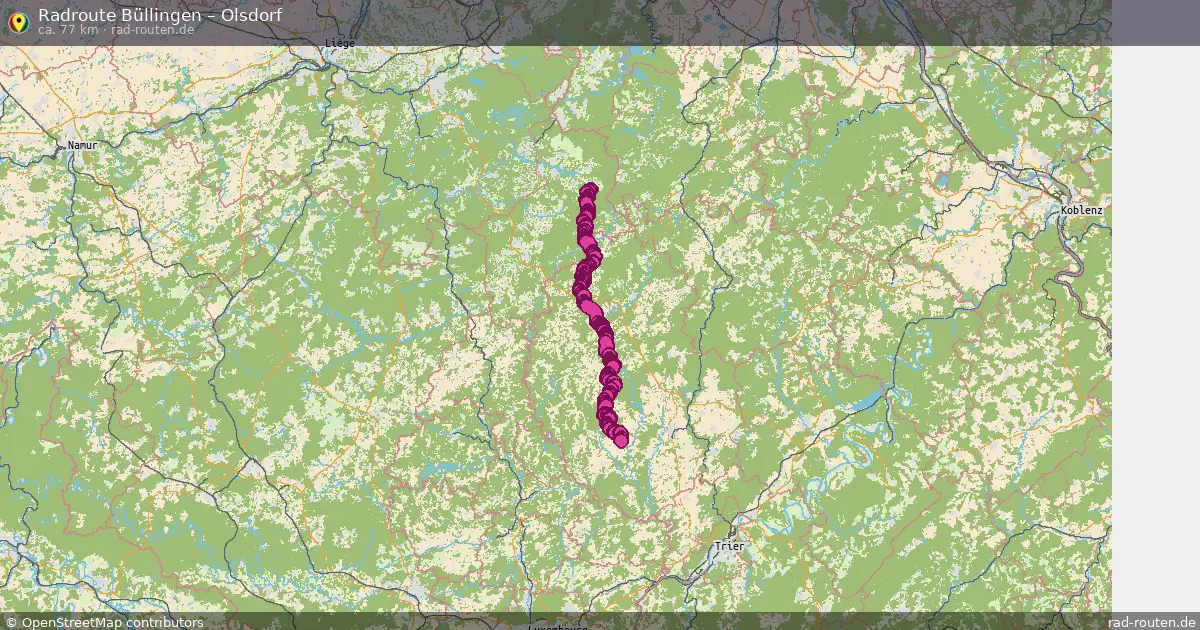 Radtour Büllingen – Olsdorf