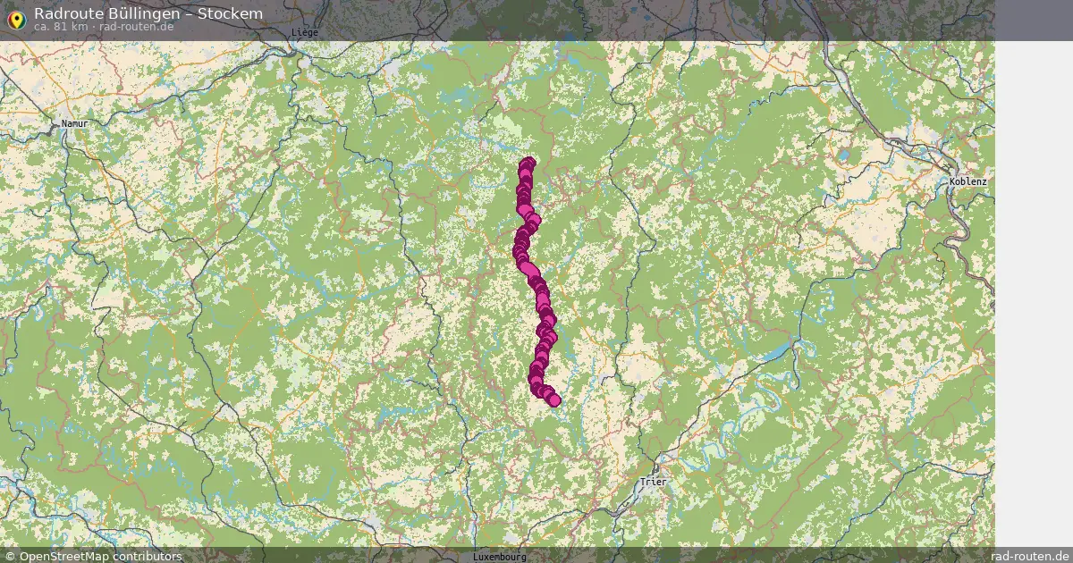 Radtour Büllingen – Stockem
