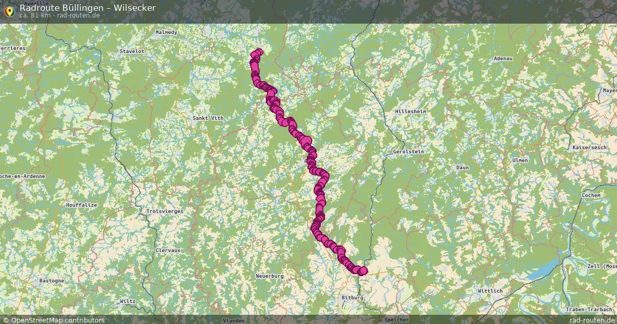 Radtour Büllingen – Wilsecker