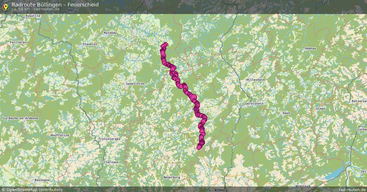 Radtour Büllingen – Feuerscheid