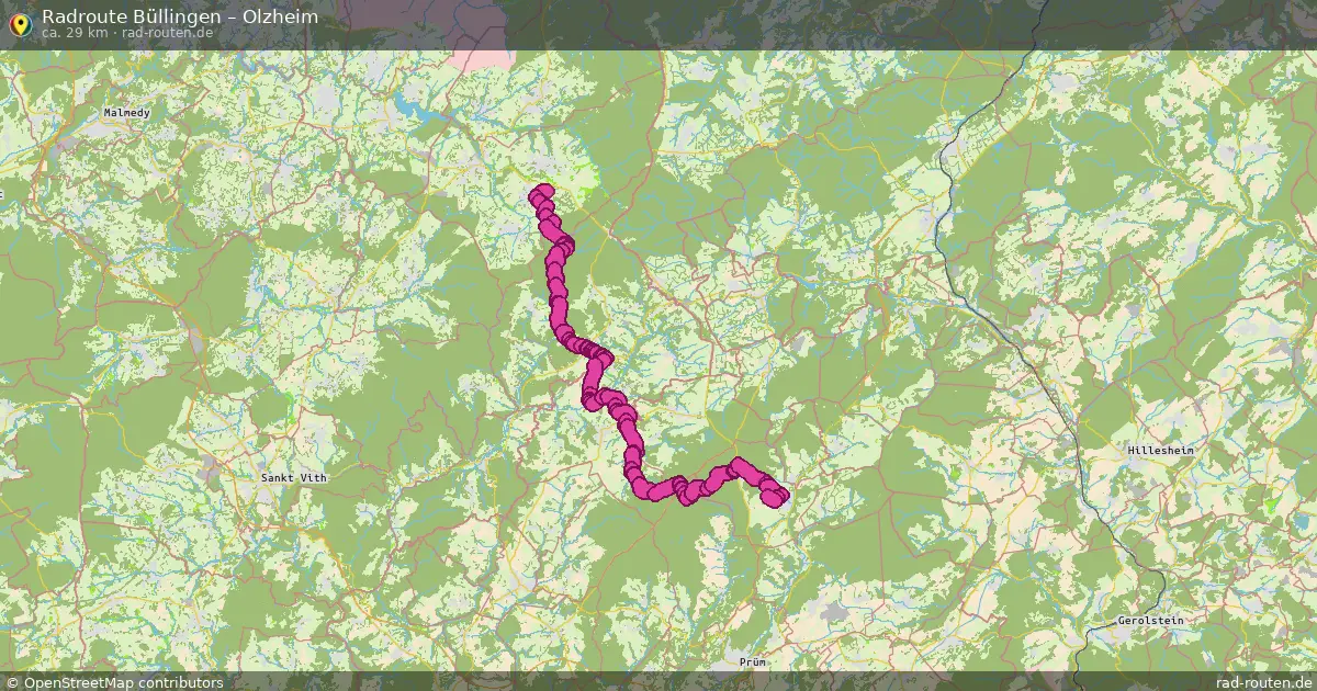 Radtour Büllingen – Olzheim