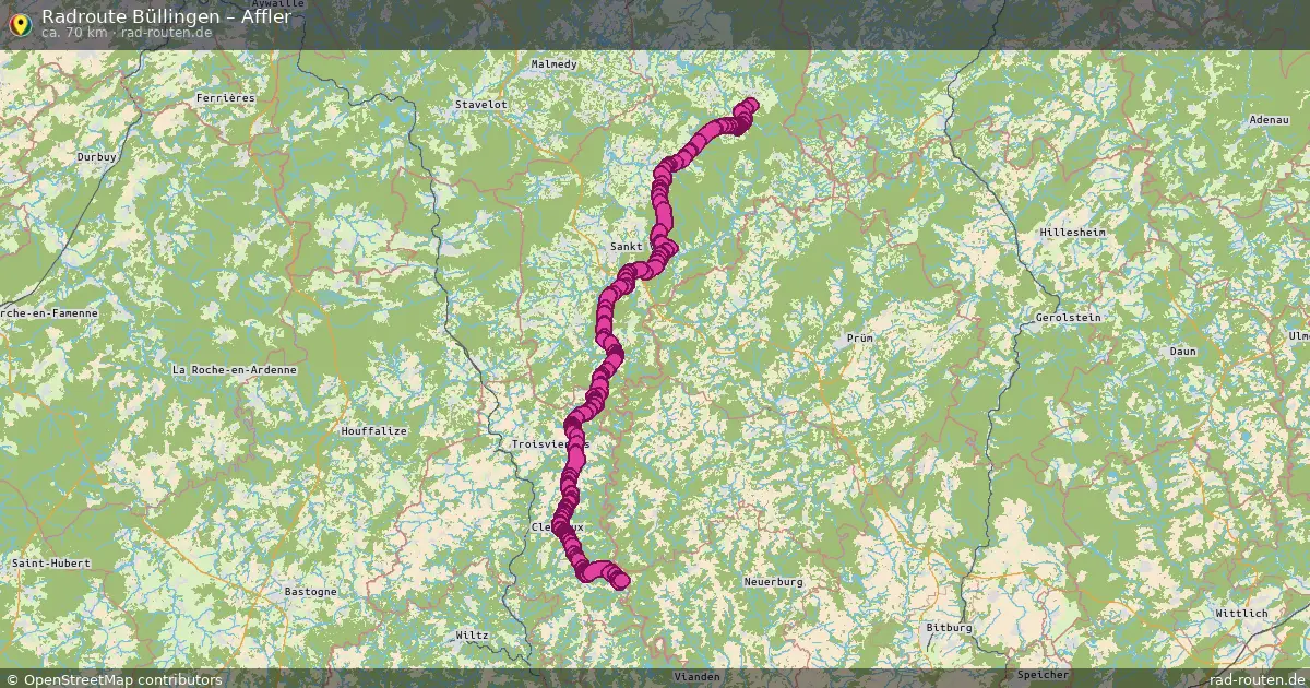 Radtour Büllingen – Affler