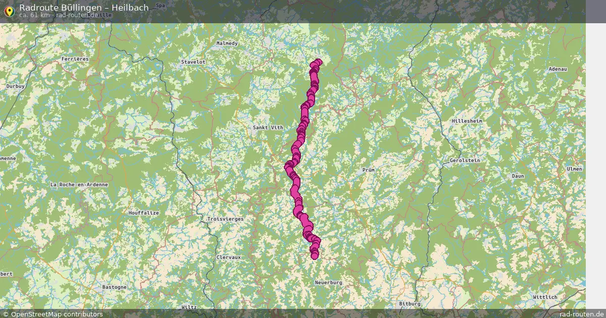 Radtour Büllingen – Heilbach