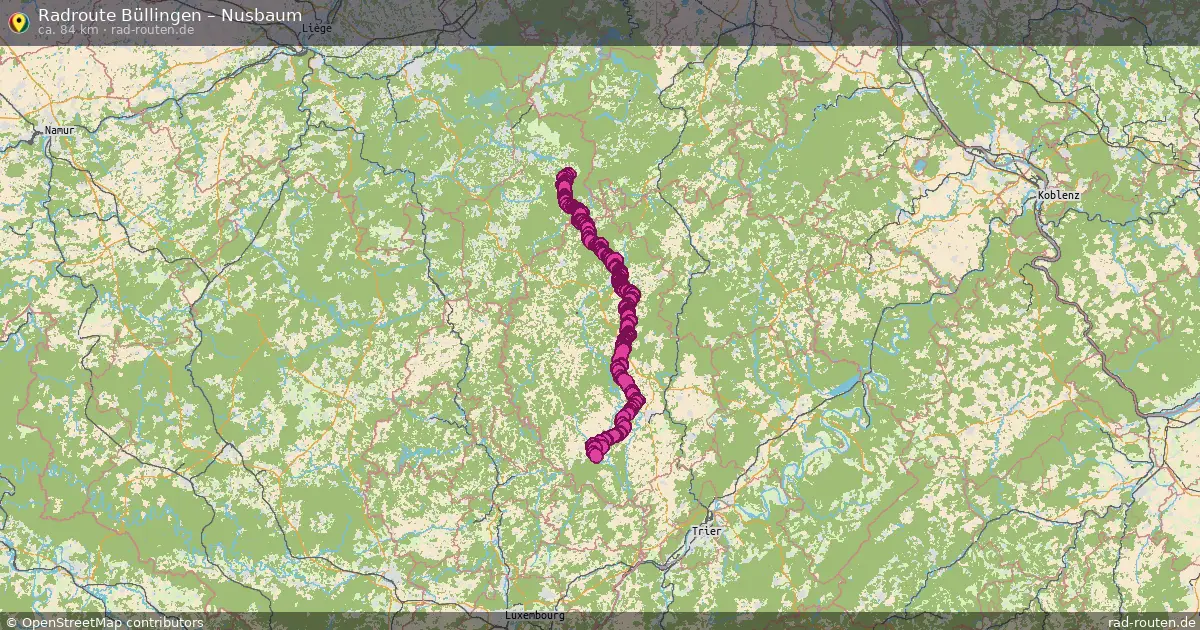 Radtour Büllingen – Nusbaum