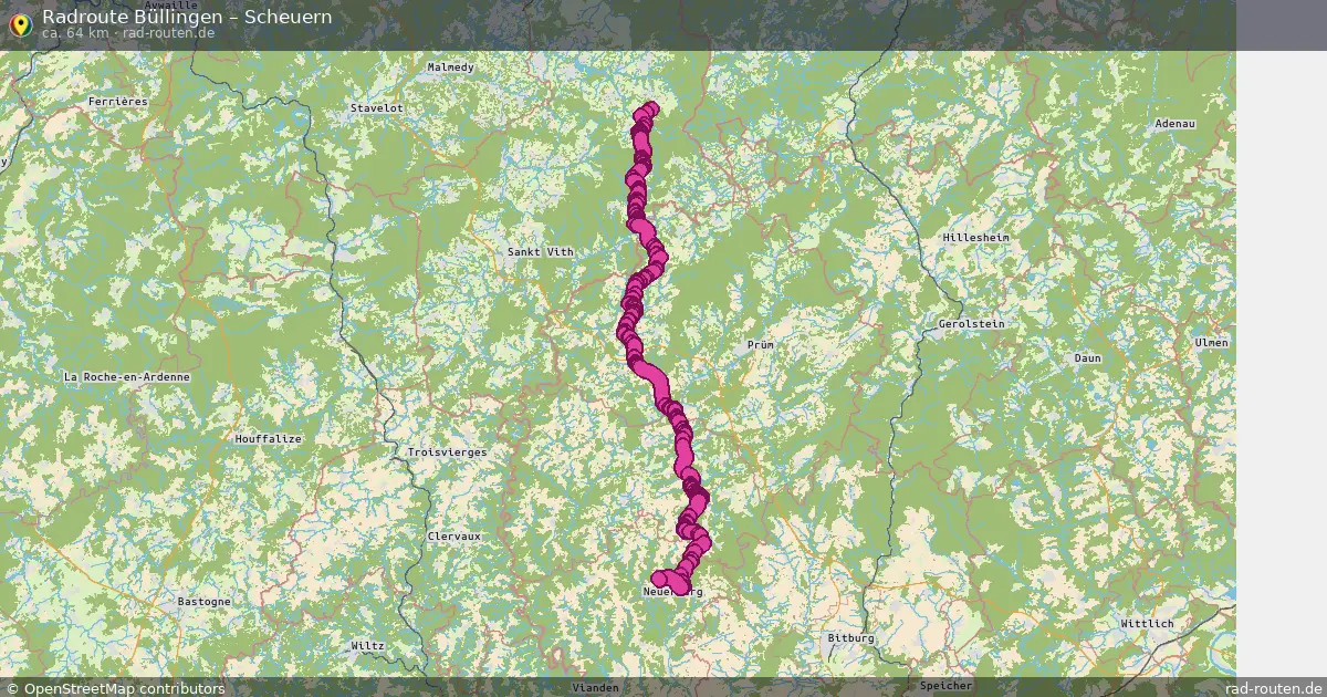 Radtour Büllingen – Scheuern