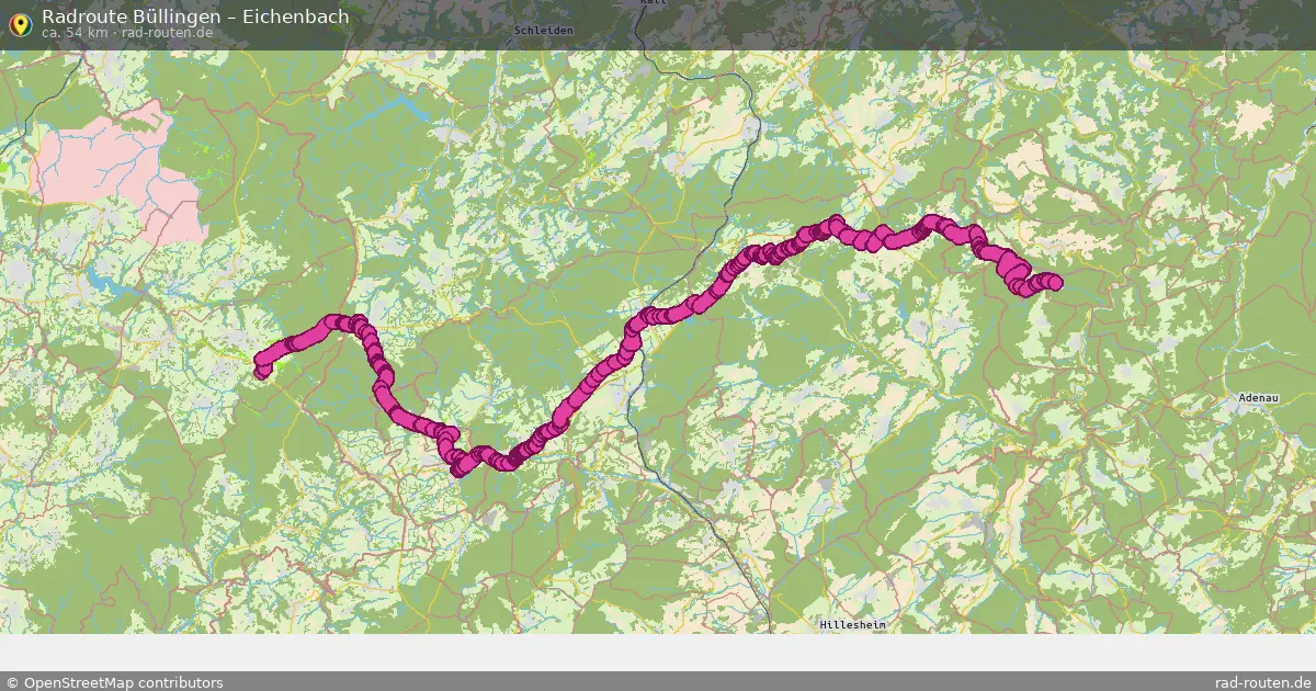 Radtour Büllingen – Eichenbach