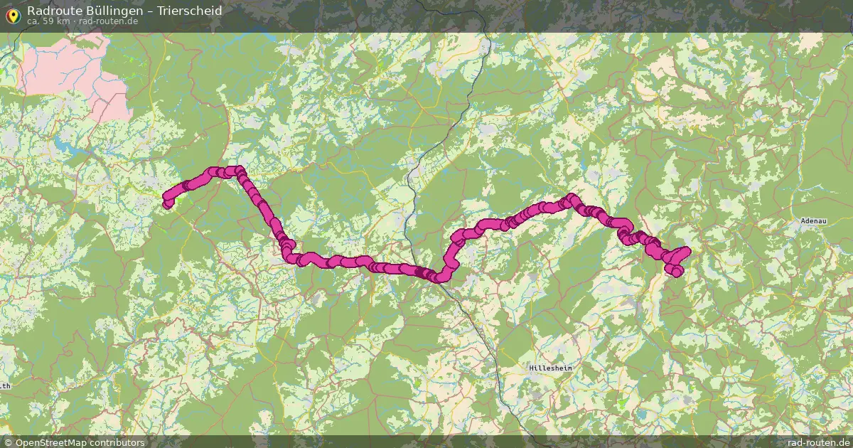 Radtour Büllingen – Trierscheid